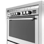 ⁦فرن جليم غاز 90×60 سم – 5 شعلات – مروحة – قلاية هوائية Air Fryer – باب ثلاثي الزجاج – HT967GIFSMFAF⁩ - الصورة ⁦6⁩