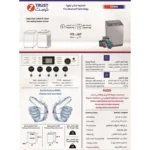 ⁦غسالة زي ترست تحميل علوي 9 كجم – 8 برامج – استشعار ذكي للحمولة – شاشة LED – فضي – XQ90N⁩ - الصورة ⁦3⁩