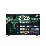 شاشة دانسات 65 بوصة 4K UHD سمارت Google TV – HDR – Dolby Audio – ريموت صوتي – DTD65U