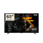 شاشة تي سي ال 65 بوصة QD Mini LED 4K سمارت Google TV – معدل تحديث 144Hz – نظام صوت ONKYO – موديل 65Q6C