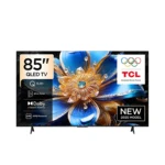 شاشة تي سي ال ذكي 85 بوصة QLED 4K – Google TV – Dolby Atmos – 60Hz (VRR/DLG 120Hz) – موديل 85T69D