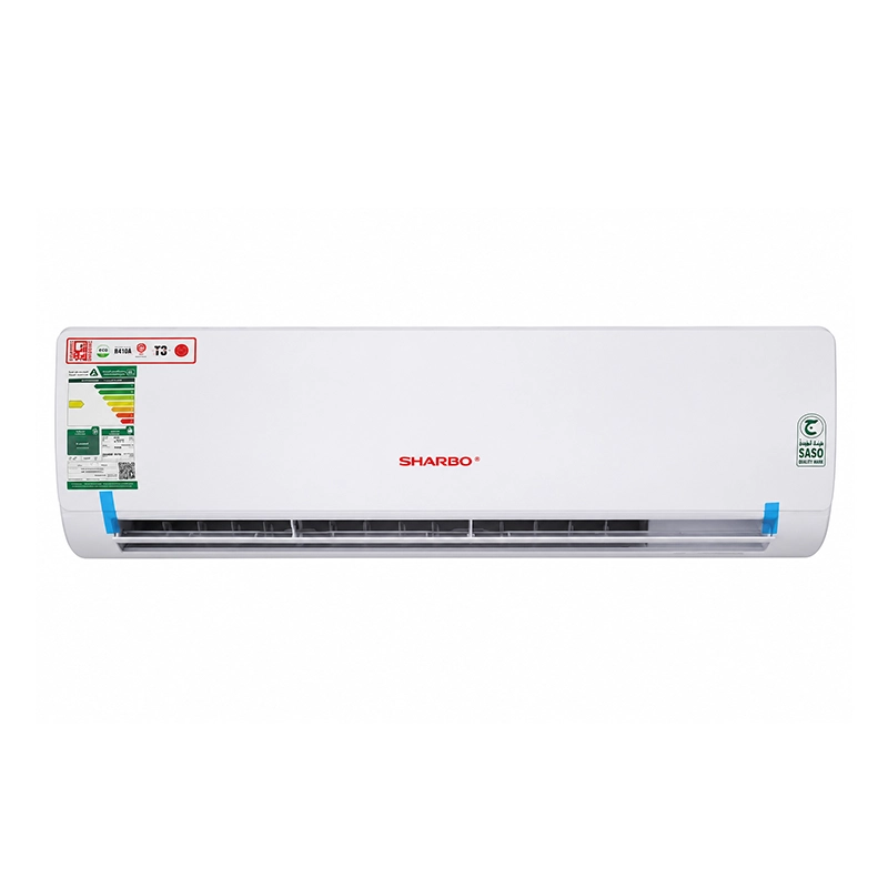 Sharpoo مكيف سبليت شاربو 24 بارد , تبريد فعلي 24000 , ريش ذهبية , توزيع 4 اتجاهات SHARBO-AUS24C - الصورة 1