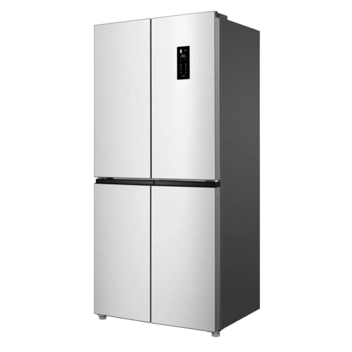 ⁦ثلاجة تي سي لل15.2 قدم 4 أبواب 431 لتر – فريزر سفلي – Dual Inverter – تحكم إلكتروني – لون فضي TRC-P460YB1XS⁩ - الصورة ⁦2⁩