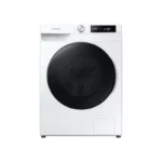 غسالة ونشافة سامسونج تحميل أمامي WD80T634DBE/YL – 8 كجم غسيل / 6 كجم تجفيف – EcoBubble – أبيض