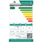 ⁦غسالة ونشافة سامسونج تحميل أمامي WD80T634DBE/YL – 8 كجم غسيل / 6 كجم تجفيف – EcoBubble – أبيض⁩ - الصورة ⁦8⁩