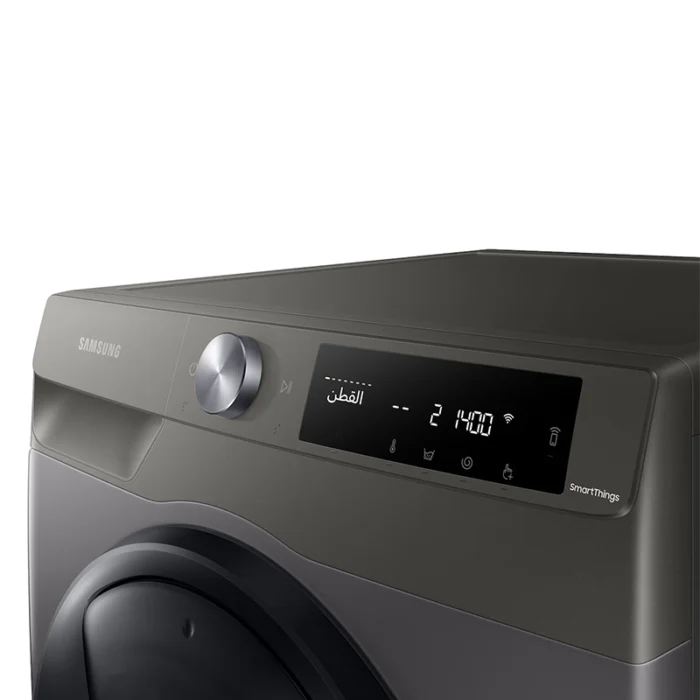 ⁦غسالة ونشافة سامسونج WD90T654DBN/YL – سعة 9 كجم غسيل / 6 كجم تجفيف – EcoBubble – AddWash – ذكاء اصطناعي – 1400 دورة⁩ - الصورة ⁦7⁩