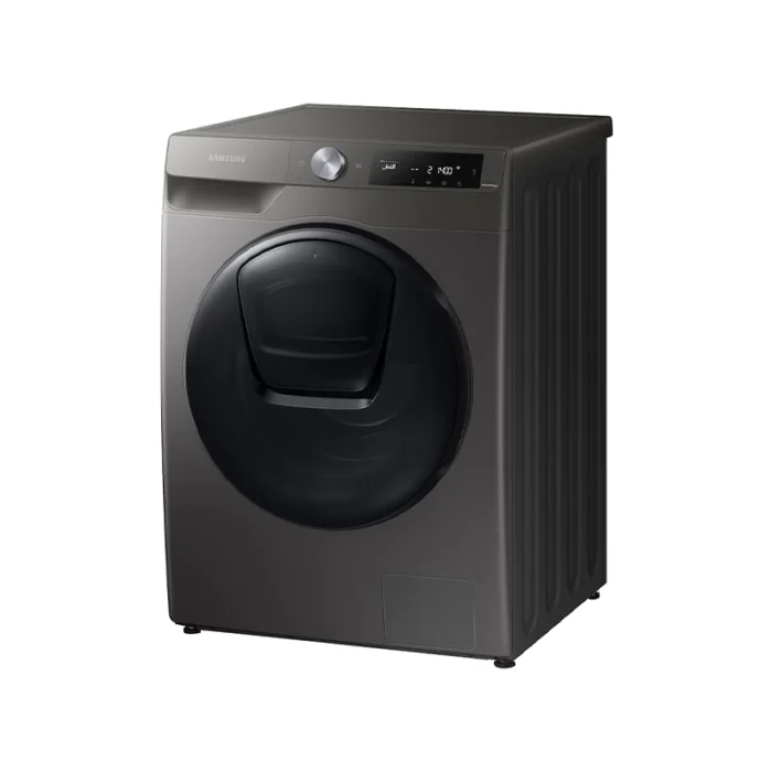 ⁦غسالة ونشافة سامسونج WD90T654DBN/YL – سعة 9 كجم غسيل / 6 كجم تجفيف – EcoBubble – AddWash – ذكاء اصطناعي – 1400 دورة⁩ - الصورة ⁦3⁩