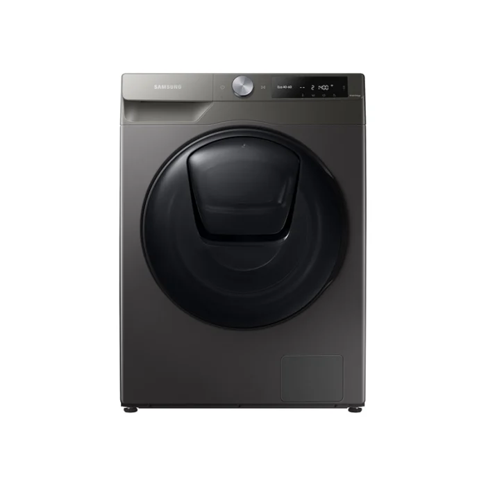 ⁦غسالة ونشافة سامسونج WD90T654DBN/YL – سعة 9 كجم غسيل / 6 كجم تجفيف – EcoBubble – AddWash – ذكاء اصطناعي – 1400 دورة⁩ - الصورة ⁦1⁩