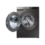 ⁦غسالة ونشافة سامسونج WD90T654DBN/YL – سعة 9 كجم غسيل / 6 كجم تجفيف – EcoBubble – AddWash – ذكاء اصطناعي – 1400 دورة⁩ - الصورة ⁦8⁩