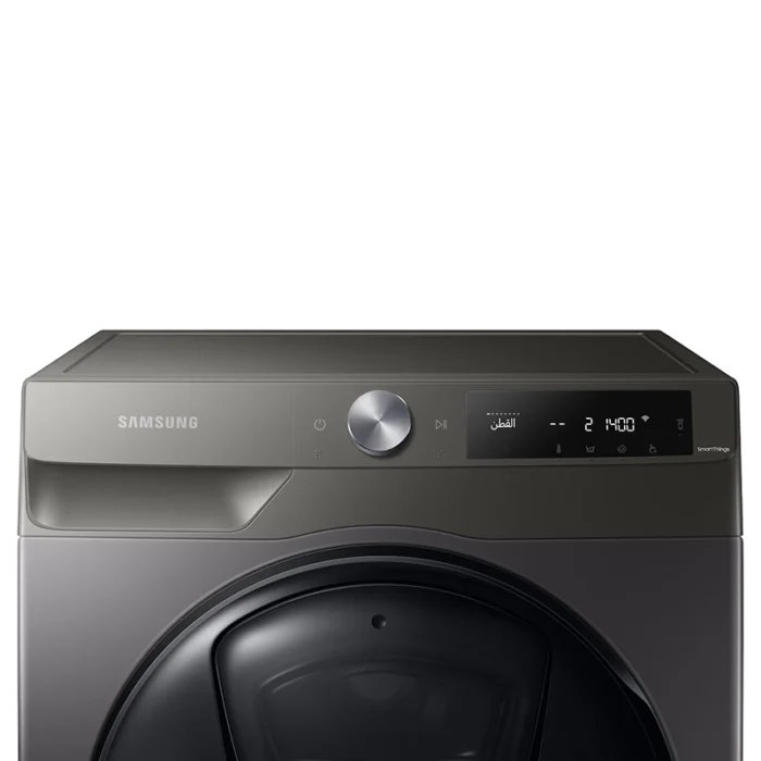 ⁦غسالة ونشافة سامسونج WD90T654DBN/YL – سعة 9 كجم غسيل / 6 كجم تجفيف – EcoBubble – AddWash – ذكاء اصطناعي – 1400 دورة⁩ - الصورة ⁦6⁩