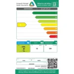 غسالة صحون فيستل 12 مكان – 7 برامج – فتح تلقائي للتجفيف – شاشة LED – أبيض – DWA227B0W - الصورة 3