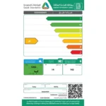⁦غسالة صحون فيستل 14 مكان – 7 برامج – شاشة LED – تجفيف حراري – أبيض – موديل DWA227B4W⁩ - الصورة ⁦2⁩