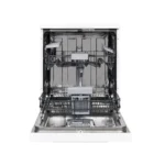 ⁦غسالة صحون فيستل 14 مكان – 7 برامج – شاشة LED – تجفيف حراري – أبيض – موديل DWA227B4W⁩ - الصورة ⁦4⁩