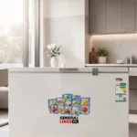 ⁦فريزر جنرال لاينز أفقي 708 لتر – 25 قدم – إنفرتر – تبريد سريع – إضاءة LED – أبيض – GLCF708D⁩ - الصورة ⁦2⁩