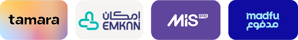 الدفع بالتقسيط متاح