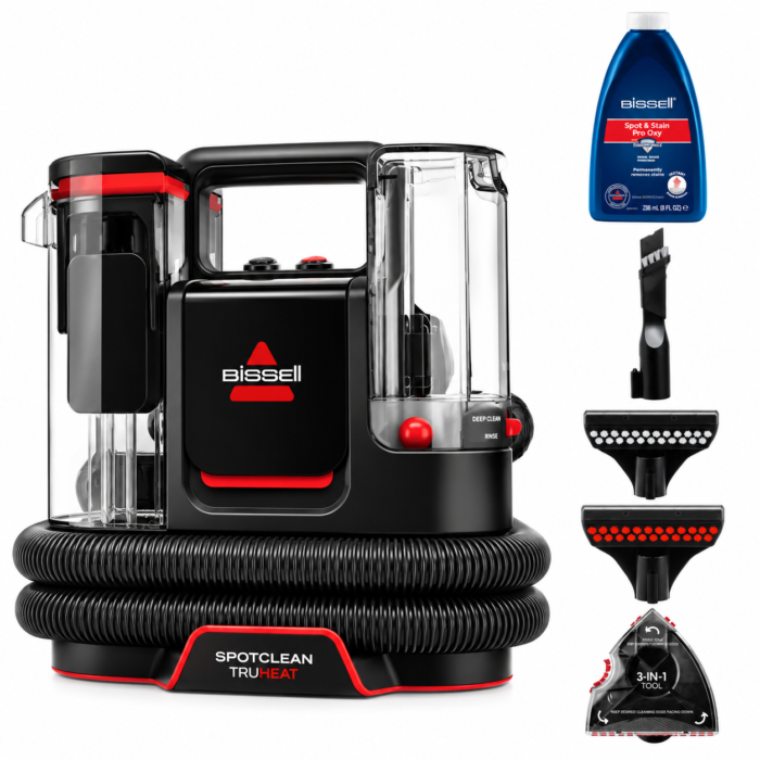 ⁦بيسيل منظف محمول للغسيل العميق للسجاد والمفروشات 3924K – تقنية TruHeat وSmartMix – 1150 واط⁩ - الصورة ⁦2⁩