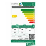 ⁦ثلاجة دبليو بوكس 9 قدم – 256 لتر – بابين – ديفروست – أبيض – WBR280PLUS⁩ - الصورة ⁦2⁩