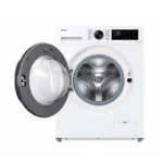 ⁦غسالة سامسونج تحميل أمامي 8 كجم، 1400 دورة، EcoBubble، بخار صحي، Wi-Fi وSmartThings – أبيض – WW80CGC04DAEYL⁩ - الصورة ⁦2⁩