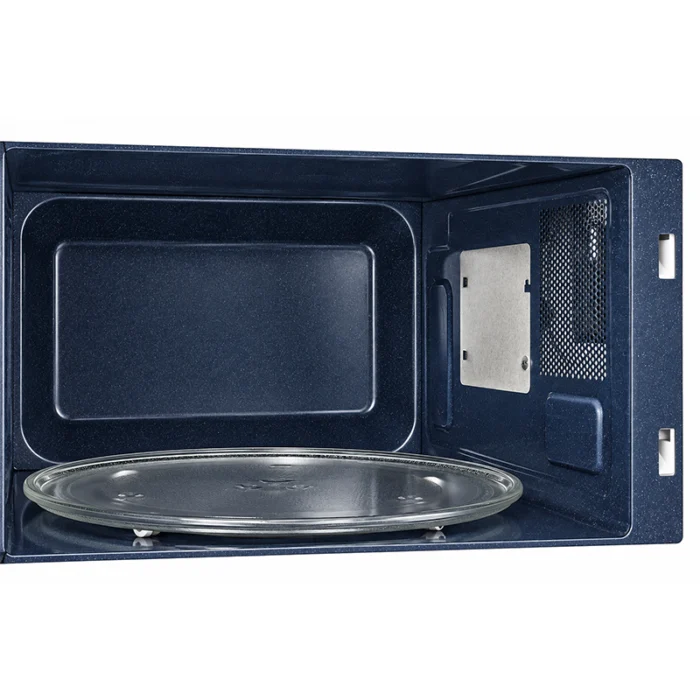 ⁦مايكروويف سامسونج 32 لتر 1000 واط، Auto Cook، Power Defrost، Ceramic Inside، فضي – MS32DG4504ATZA⁩ - الصورة ⁦2⁩