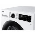 ⁦غسالة سامسونج تحميل أمامي 8 كجم، 1400 دورة، EcoBubble، بخار صحي، Wi-Fi وSmartThings – أبيض – WW80CGC04DAEYL⁩ - الصورة ⁦4⁩