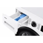 ⁦غسالة سامسونج تحميل أمامي 8 كجم، 1400 دورة، EcoBubble، بخار صحي، Wi-Fi وSmartThings – أبيض – WW80CGC04DAEYL⁩ - الصورة ⁦5⁩