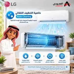 مكيف إل جي JETCOOL سبليت 18000 وحدة – بارد – تبريد سريع Jet – واي فاي LG ThinQ – تنظيف تلقائي – ريشة ذهبية – LC182C0 6 Untitled 7 64