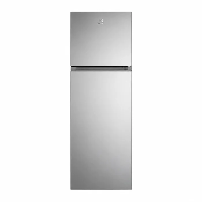⁦ثلاجة إلكترولوكس 12 قدم، 341 لتر، إنفرتر، AI AutoSense، Cooling360، نوفروست، فضي – ETM3400L-S⁩ - الصورة ⁦1⁩