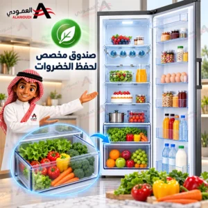 ثلاجة إل جي LG باب واحد 13.6 قدم – سعة 386 لتر – نوفروست – انفرتر – تدفق هواء متعدد – تبريد سريع – فضي – LD141BBSIT 8 Untitled 11 33