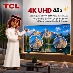 شاشة تي سي إل 65 بوصة 4K HDR Google TV معدل 60 هرتز – 65V6D 2 Untitled 3 14