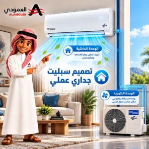 مكيف سبليت سوبر جنرال ألترا Ultra، 36,000 وحدة، بارد فقط، تبريد فعلي 32,600 وحدة، KSGS3670N 3 Untitled 5 52