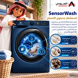 غسالة ومجفف إلكترولوكس UltimateCare 900 سعة 13/9 كجم، إنفرتر، IntelliDose، SensorWash، Wi-Fi، 1400 دورة، أزرق داكن – EWW1342R9MC 3 Untitled 8 81